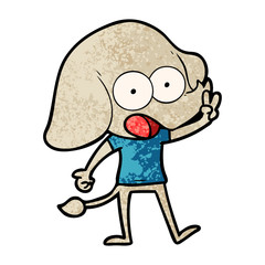 cute cartoon elephant