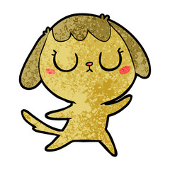 cute cartoon dog