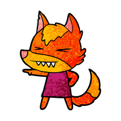 fox cartoon character