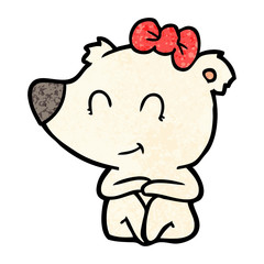 polar bear cartoon