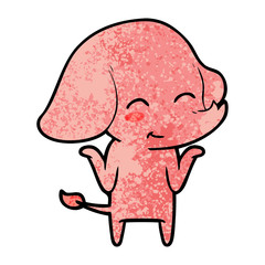 cute cartoon elephant