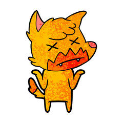 fox cartoon character