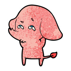 cartoon elephant remembering