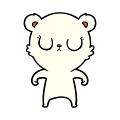 polar bear cartoon