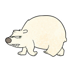 polar bear cartoon