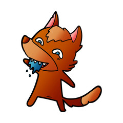 fox cartoon character