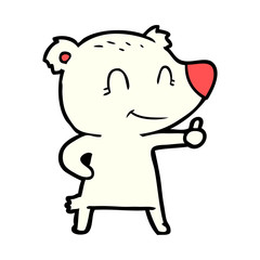 polar bear cartoon