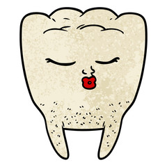 cartoon tooth