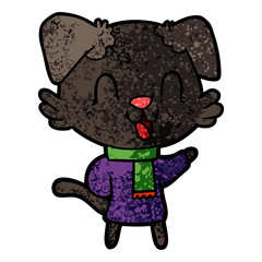 laughing cartoon dog