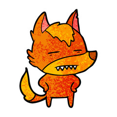 fox cartoon character