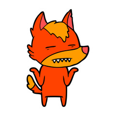 fox cartoon character
