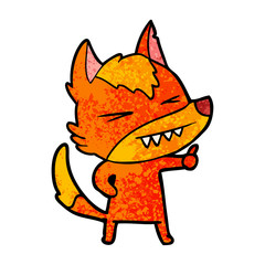 fox cartoon character