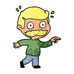 cartoon man with mustache shocked