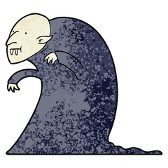 spooky cartoon vampire