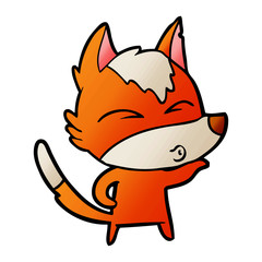 fox cartoon character