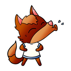 fox cartoon character