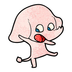 cute cartoon elephant