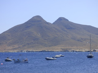 La Isleta del Moro, localidad del Parque Natural Cabo de Gata-N&iacute;jar, Provincia de Almer&iacute;a, perteneciente al municipio de N&iacute;jar