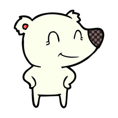 polar bear cartoon