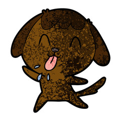 cute cartoon dog