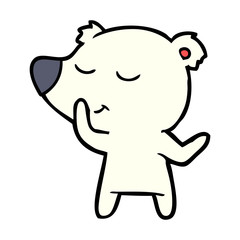 polar bear cartoon