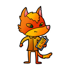 fox cartoon character