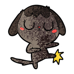 cute cartoon dog