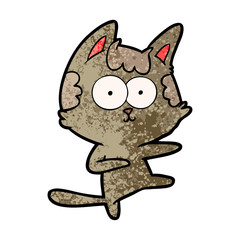 dancing cartoon cat