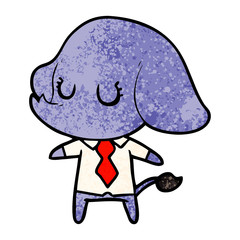 cute cartoon elephant