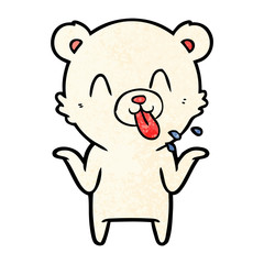 Obraz premium polar bear cartoon