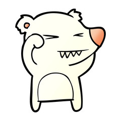 polar bear cartoon