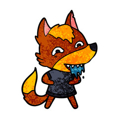 fox cartoon character