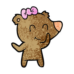 bear cartoon character