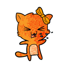 cartoon cat