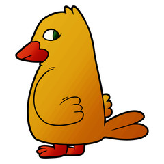 cartoon bird