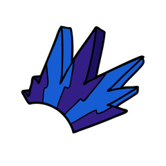 cartoon punk rock hair