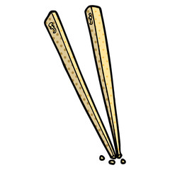cartoon chopsticks