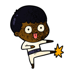 cartoon man staring