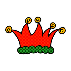 cartoon jester hat