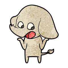 cute cartoon elephant