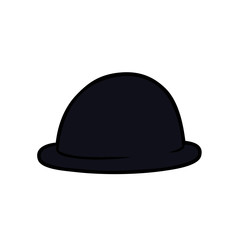 cartoon bowler hat