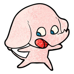 cute cartoon elephant