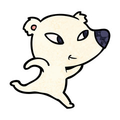 cute cartoon polar bear