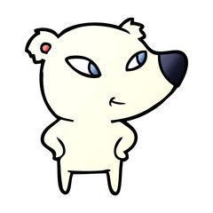 polar bear cartoon