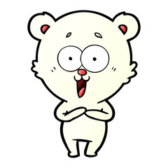 polar bear cartoon