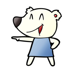 polar bear cartoon