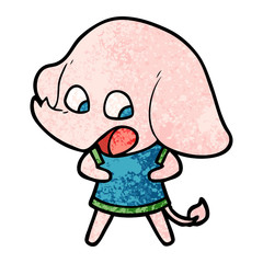 cute cartoon elephant