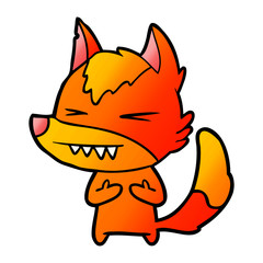 fox cartoon character