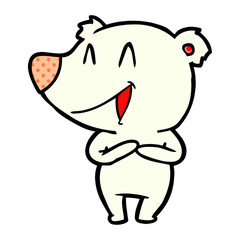polar bear cartoon