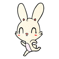 cute cartoon rabbit